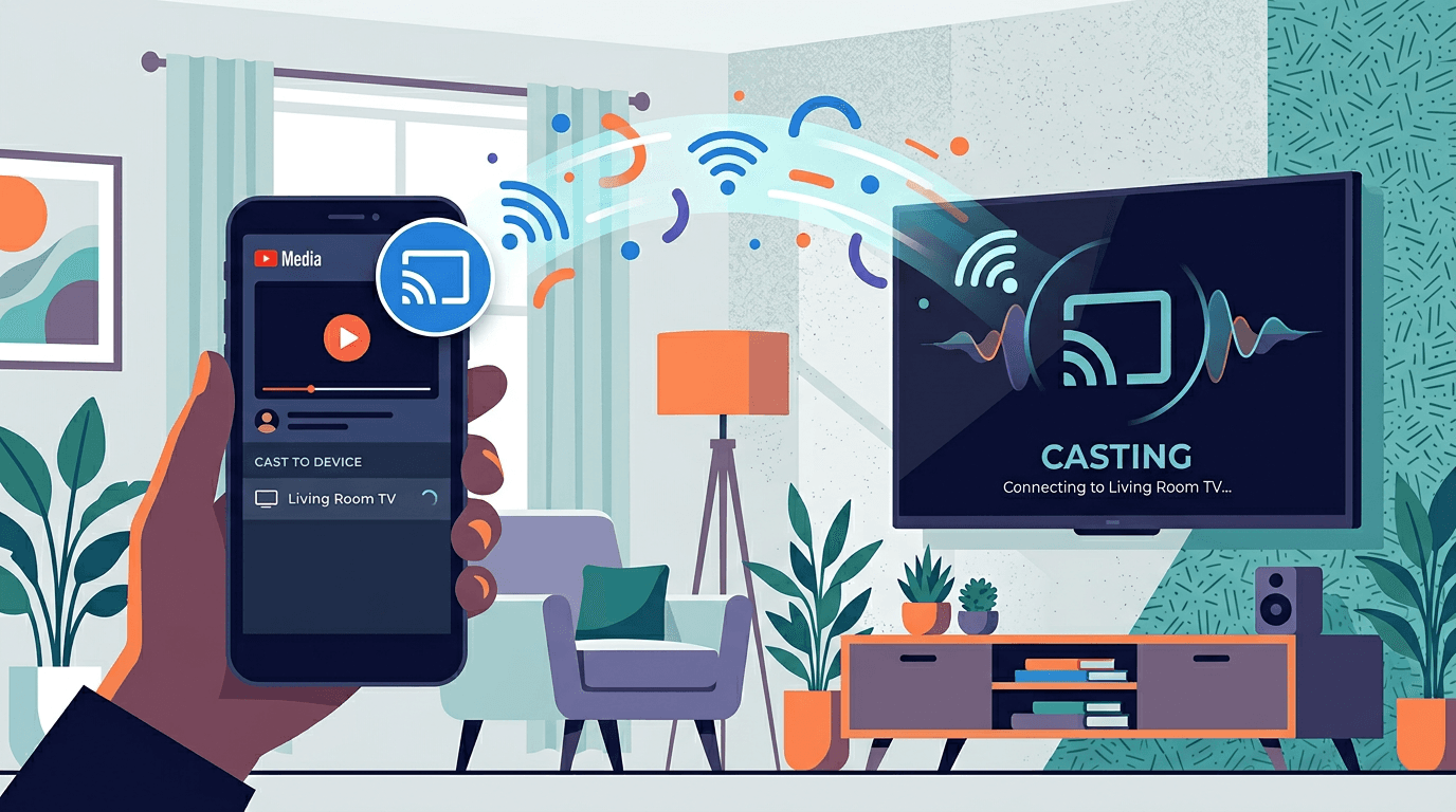 Conectar móvil al Roku para duplicación